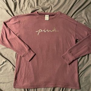 Victoria Secret/ Pink long sleeve shirt